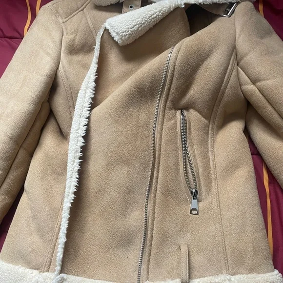 Biker jacket brown - Picture 2 of 4